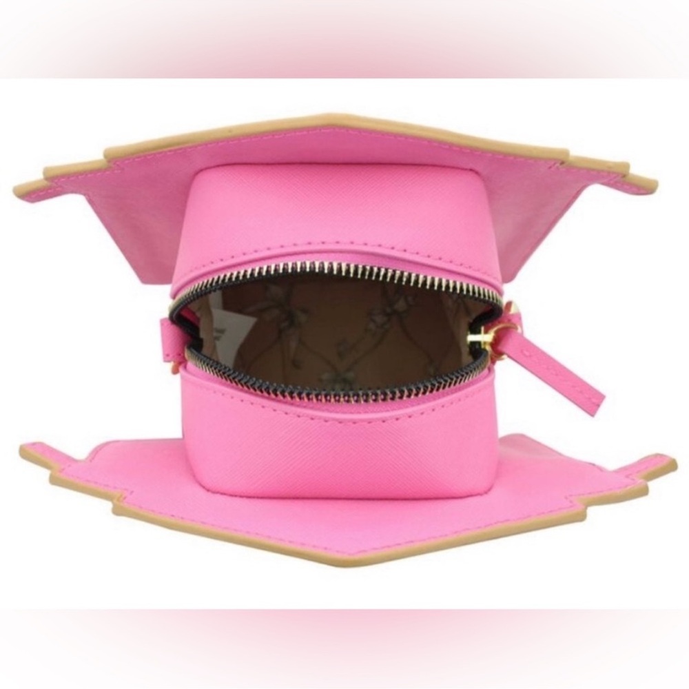 Betsey Johnson Pink Beach House Crossbody Bag NWT - Picture 5 of 6